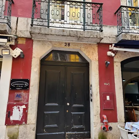 Correeiros Baixa Centre דירה ליסבון
